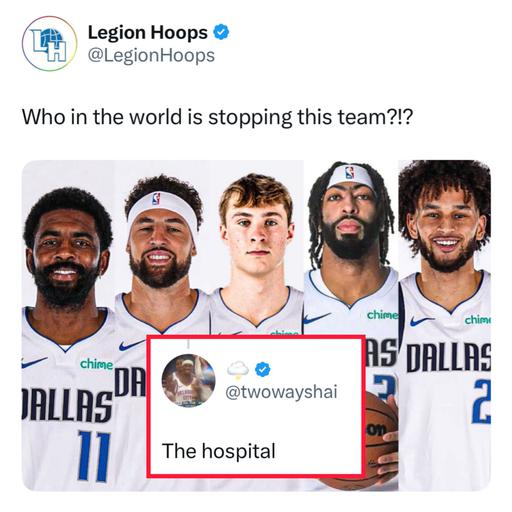 He did the Mavs dirty ๐ญ