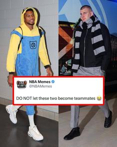 They'd be the NBA's most despicable duo.