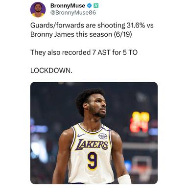It's time to put some respect on Bronny's name 😤