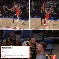 Took 17 years for Steph to turn to the dark side 😭

#stephcurry #nbamemes