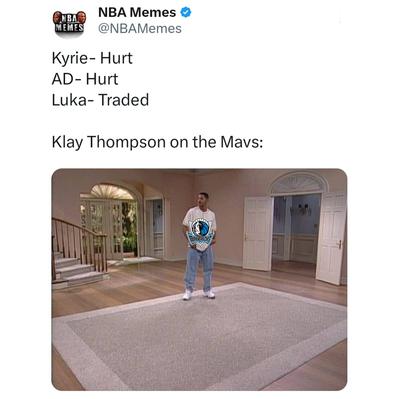 Somebody get Klay out of that garbage dump ASAP!