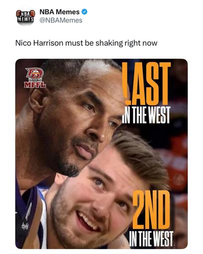 Nico Harrison should win GM of the year for helping the Lakers improve 😂