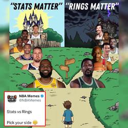 Two paths, one argument that never ends. Pick wisely. 👀
#lebronjames #michaeljordan #nbamemes