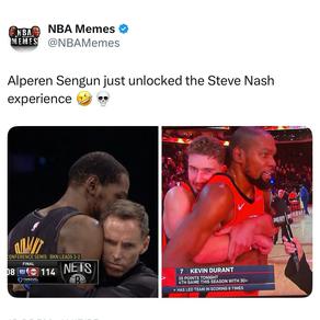 Same energy 🤣

#alperensengun #kevindurant #nbamemes