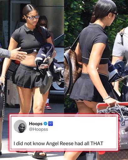 Angel Reese has been breaking the interment all week long😂👀