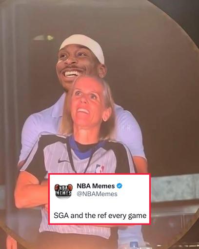 Now we know why SGA is always at the line π