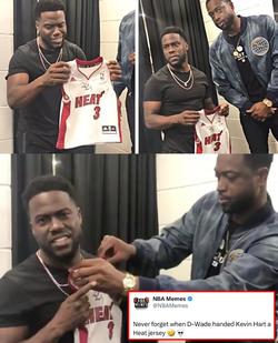 Dwyane Wade is too savage π
#dwyanewade #kevinhart #nbamemes
