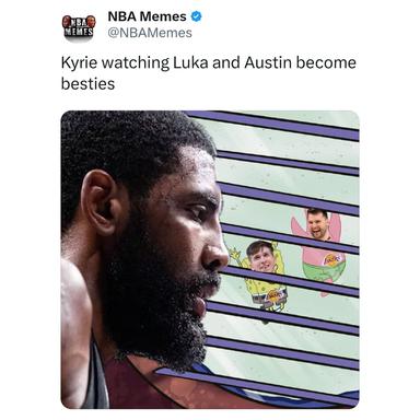 Gotta feel bad for Kyrie. Bro's stuck on a lottery team at this phase of his career!