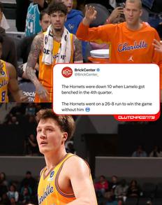 This isn't the first time LaMelo Ball got benched in the crucial stage of a game.