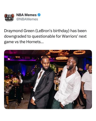 LeBron's birthday should be a holiday 😂
