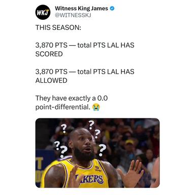 Lakers are the definition of mid right now lol