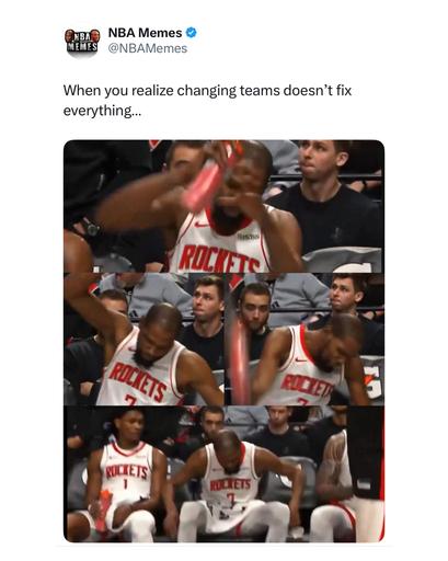 KD should have never left the Warriors