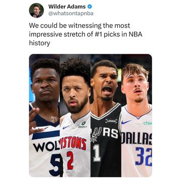 Shoutout Atlanta Hawks for their #1 pick though✌️😭