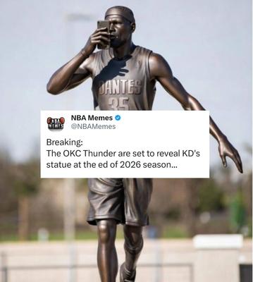 Does KD deserve a statue anywhere?