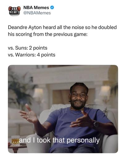 Put some respect on Deandre Ayton’s name! 😤