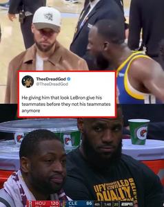 Stephen Curry probably:
"It should've been you. Not Klay. Not KD."