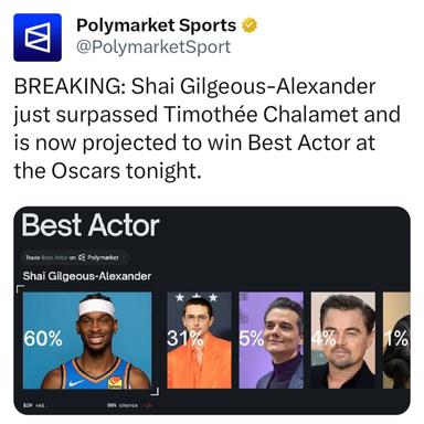 Congratulations to SGA for his oscar!