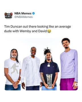 Making a 7 footer look small will never be normal π