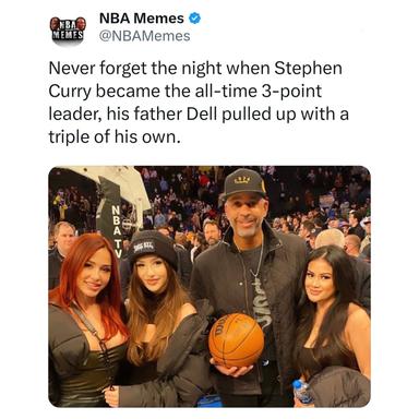 Dell Curry can still take and make big shots!