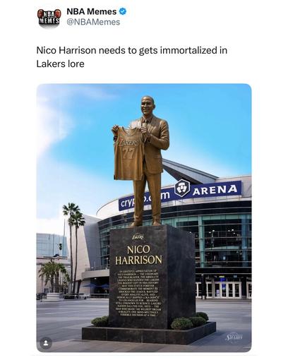 Nico Harrison should be the greatest Los Angeles Lakers of all time π
