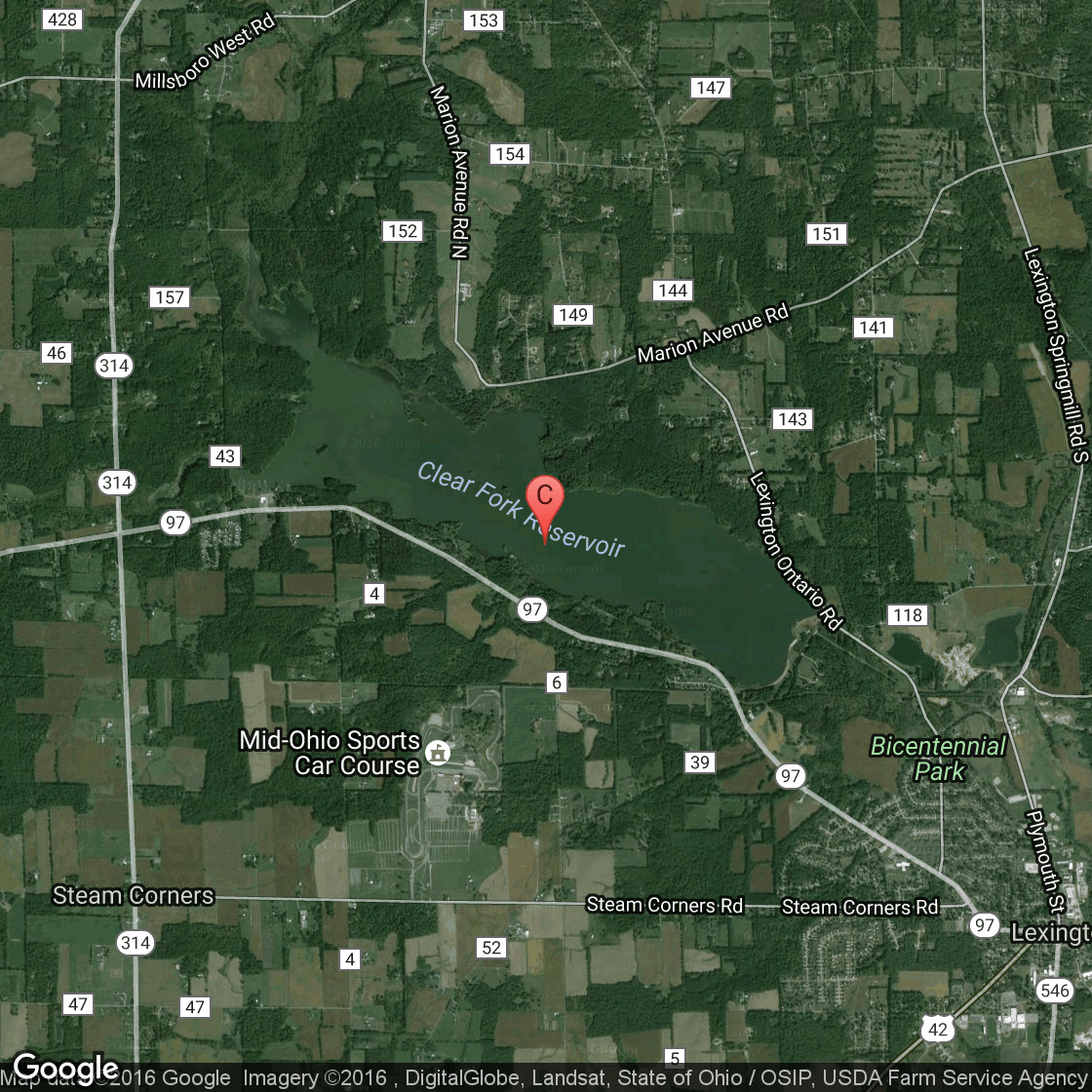 Clear Fork Lake Ohio Map My XXX Hot Girl
