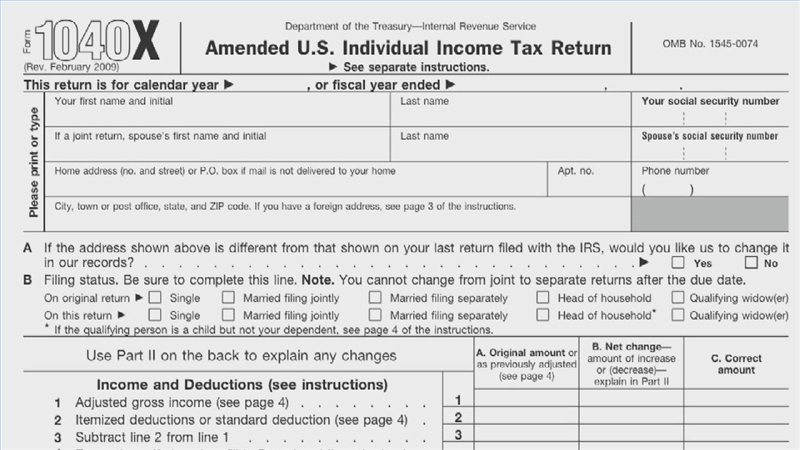 Where Is My Amended Return Online Refund Status