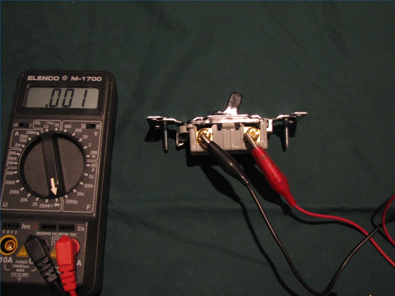 How to Test a Switch With an Ohm Meter It Still Runs