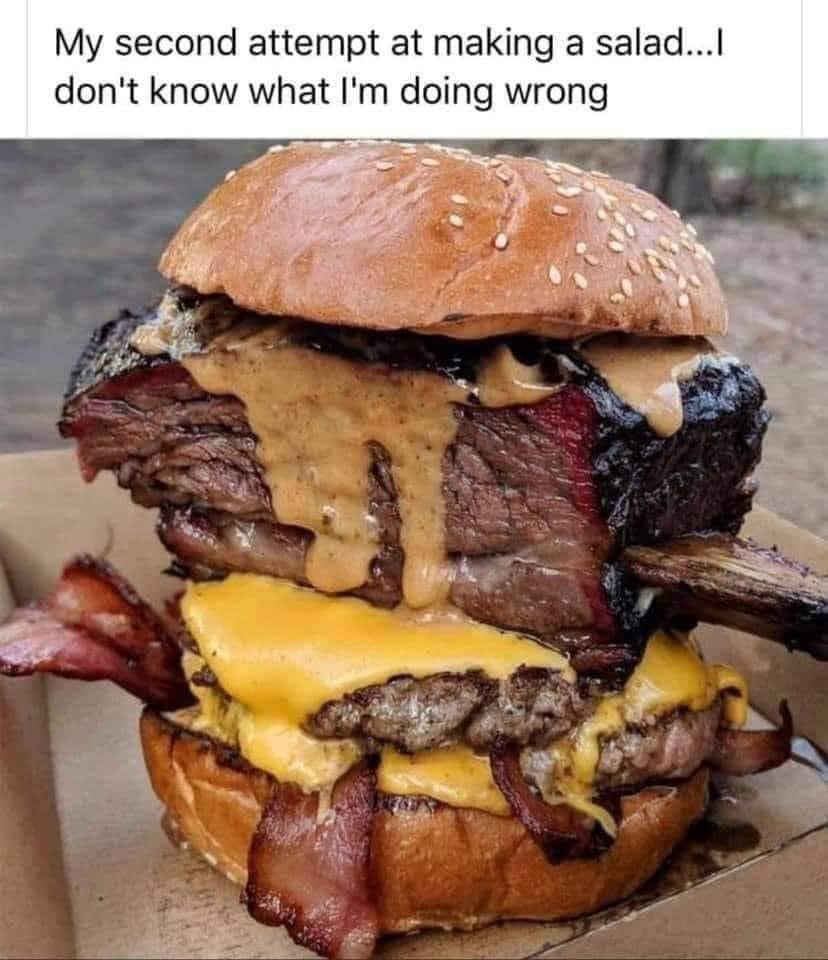 I was hoping for a salad today ...