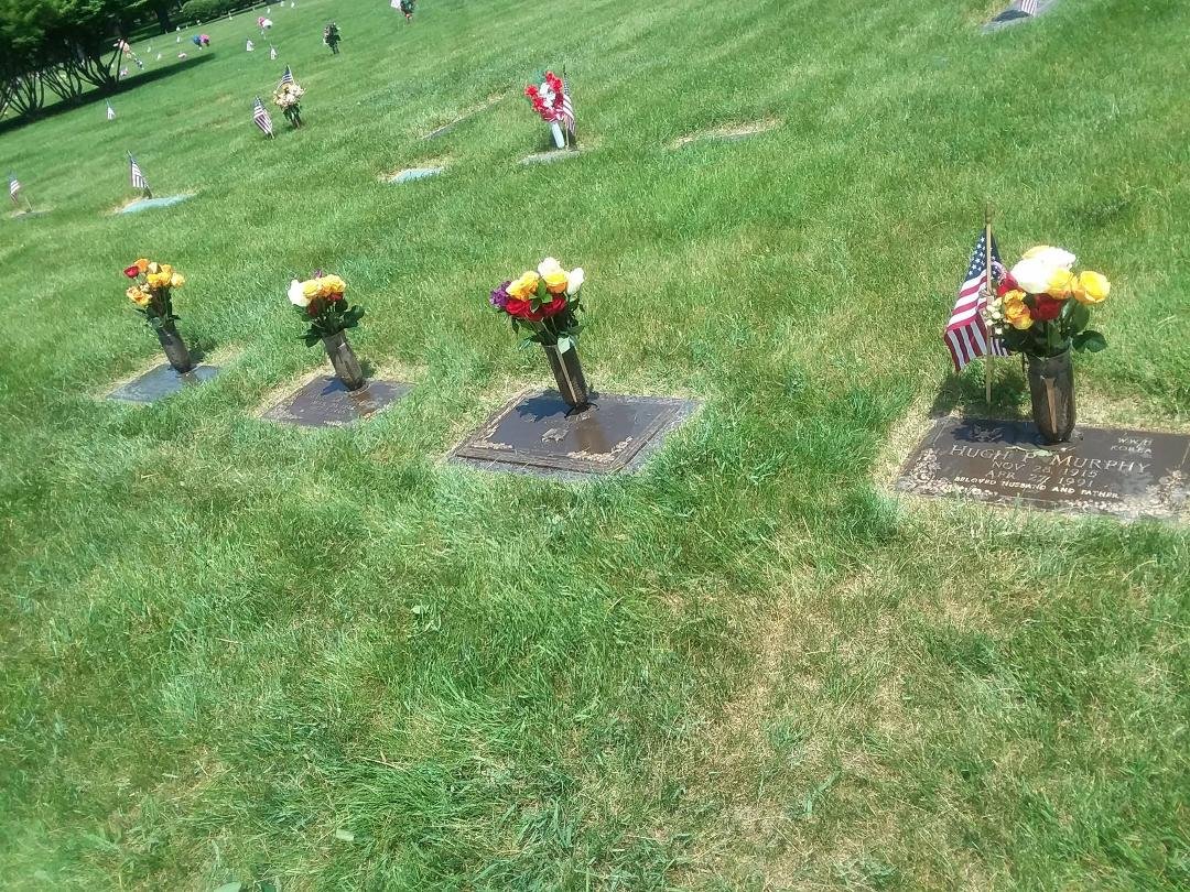 My grandparents called this Decoration day, my parents trained me in the tradition.   Tribute to them today.
