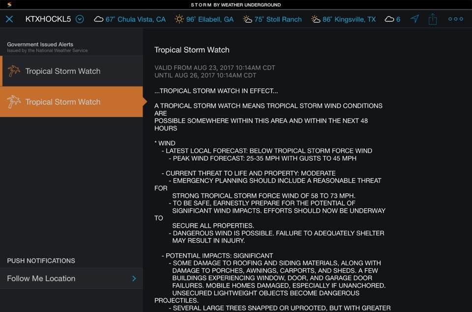 #WUStormApp