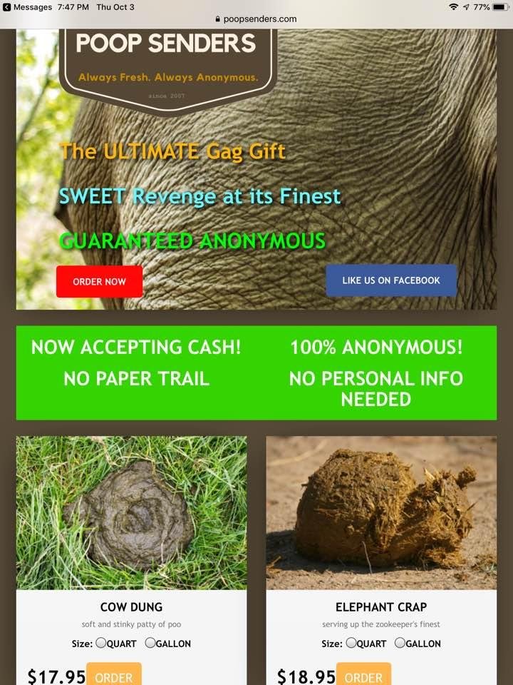 For those of you who refuse to clean up after your dog has visited my yard.....