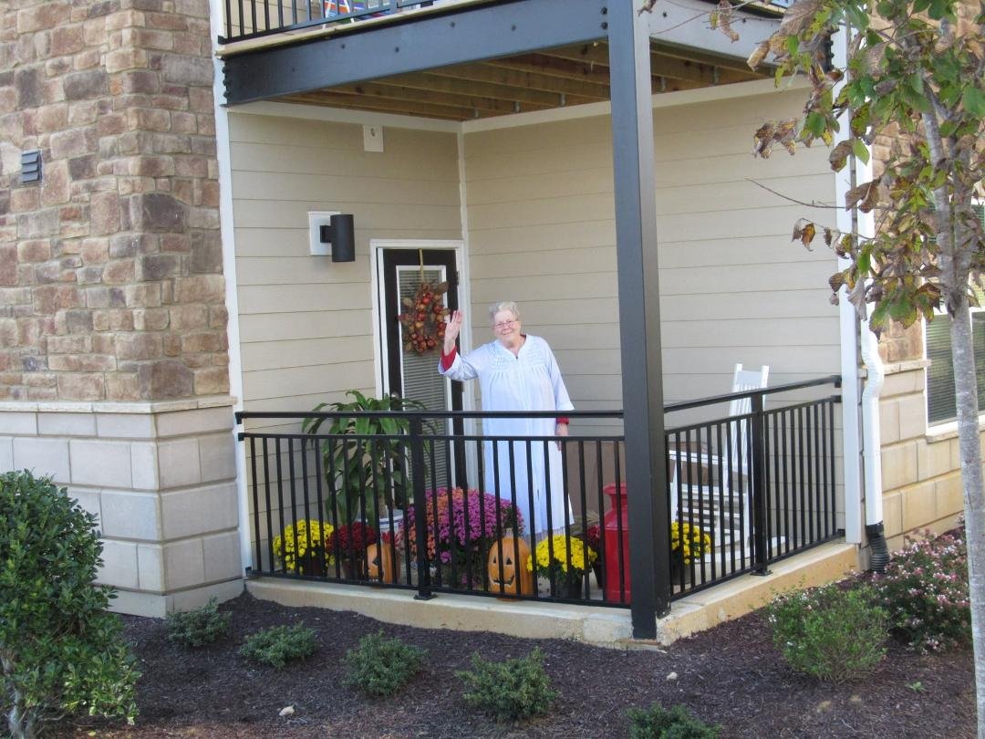 We had a wonderful weekend to Christiansburg, VA to visit with sister Claudia Tiebout. Her new home is just perfect for her.