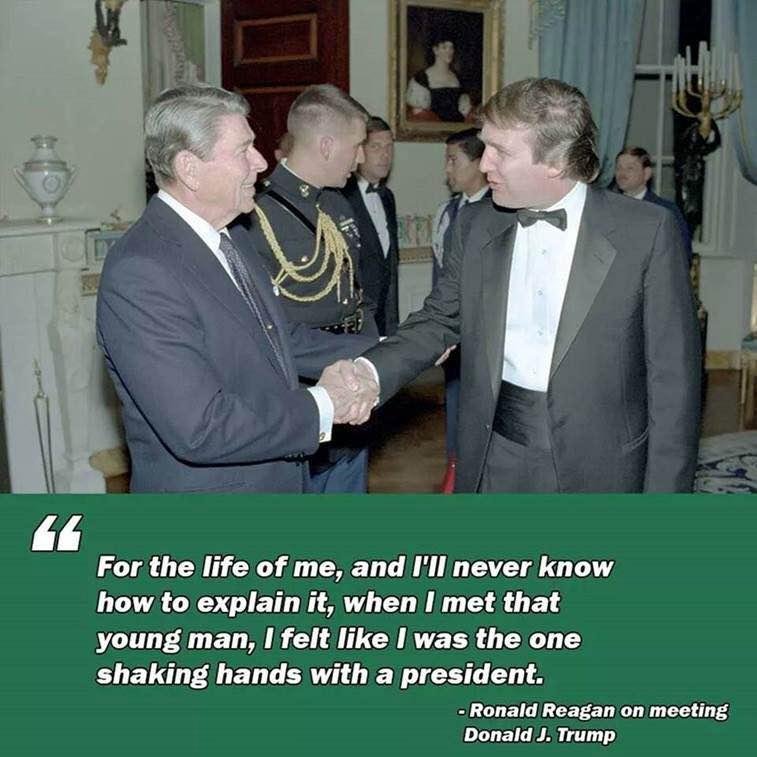 It seems that President Ronald Regan was something of a profit.