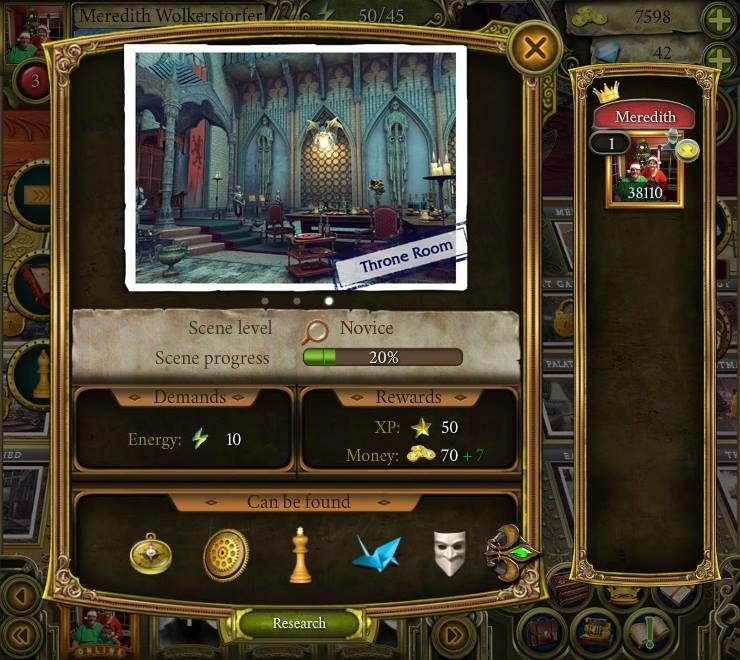 Meredith Wolkerstorfer's album, The Secret Society screenshots