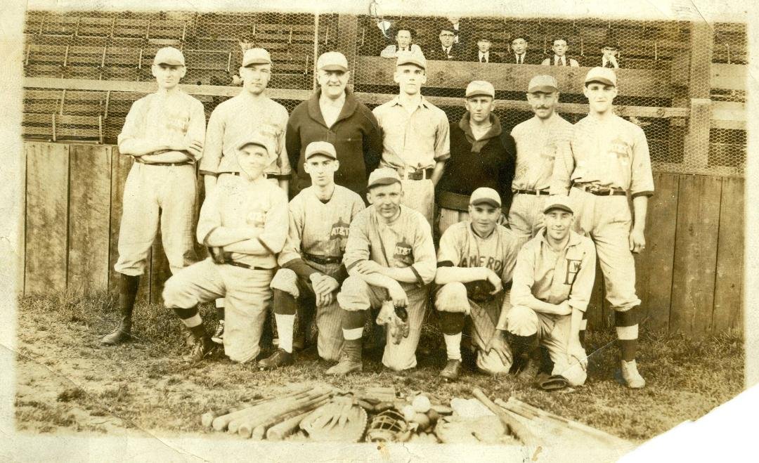 OK folks, need all those 65 to 75 year olds out there. Can any of you identify one of your grandfathers on this picture? This is a picture of what back then would have been a Harrisburg Twilight League All Star Team circa  