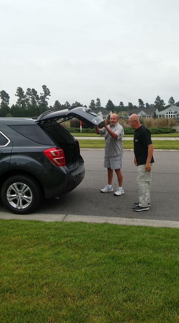 And, the Sturgis trip begins for John.