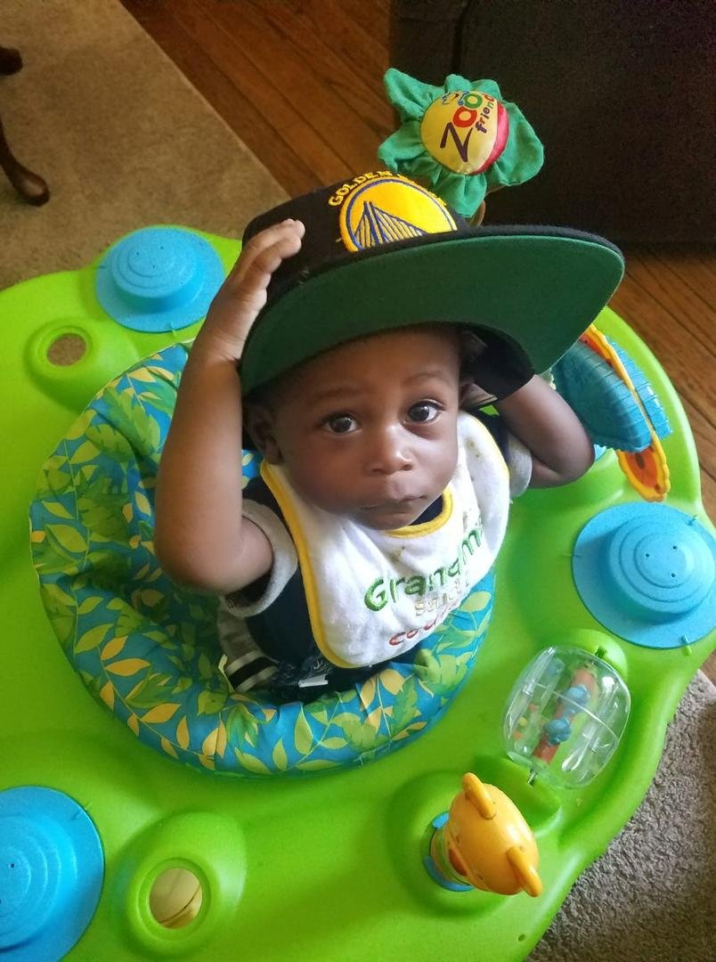 My Grandson is a Warrior fan for life, so far. Lol