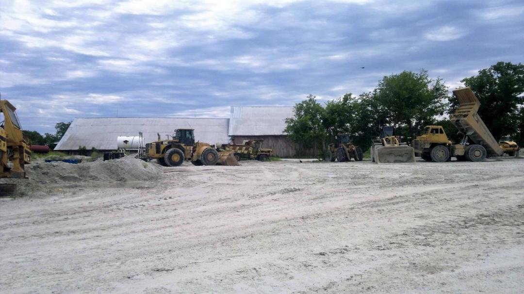 115 old barn low side blown down last strom.