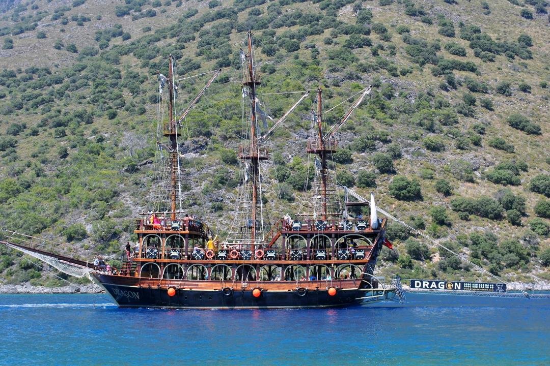 Turkish version of a party boat