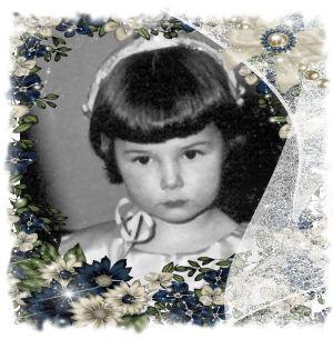 Flower Girl Me c1951