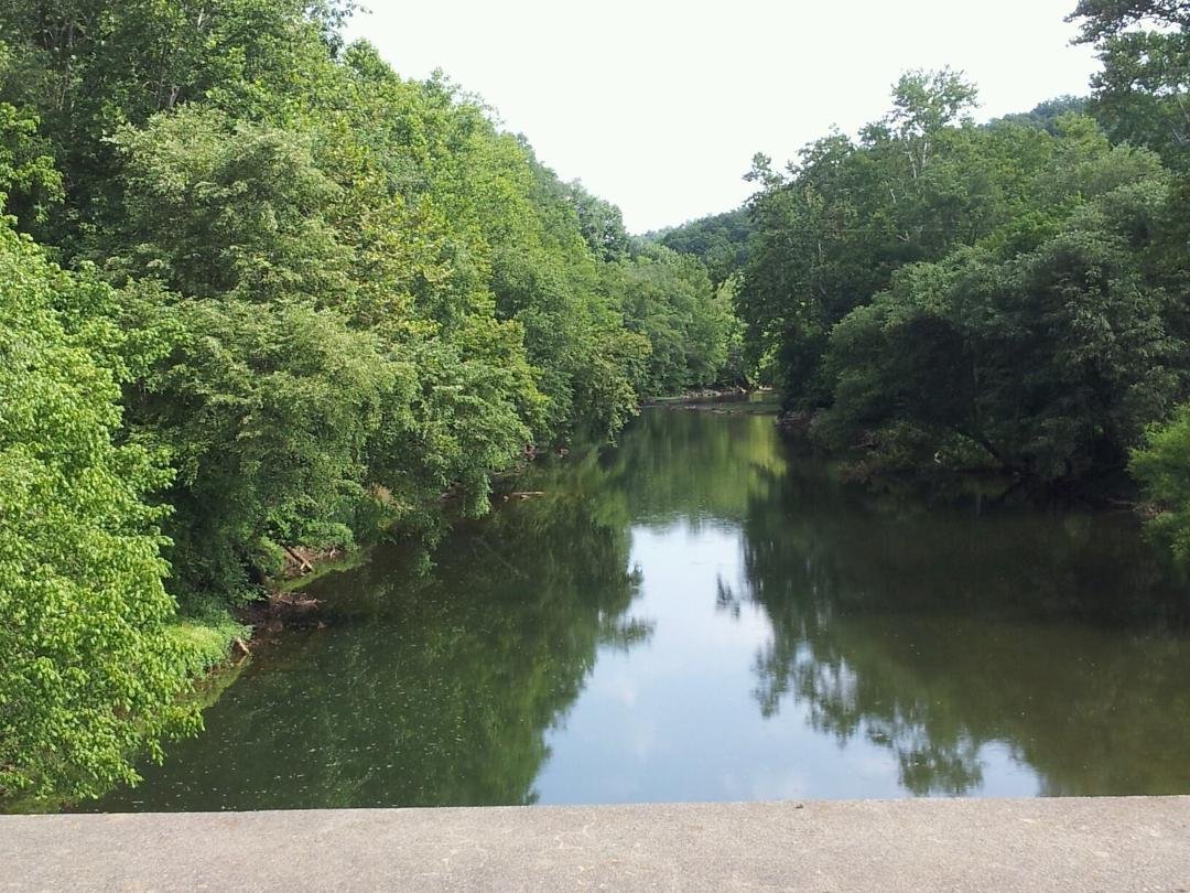 Almost Heaven West Virginia, The beautiful Elk River.
