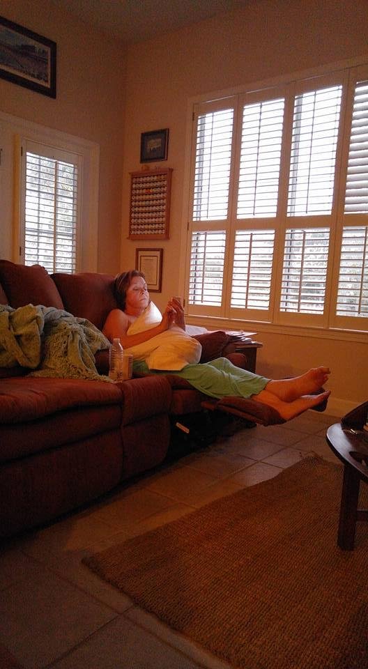 Ok Pam studying remote...no tv tonight we can't turn it on#