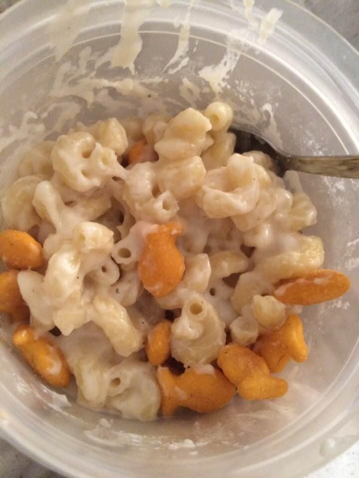 First attempt at homemade Mac and cheese. The rue was to thick, but its good.