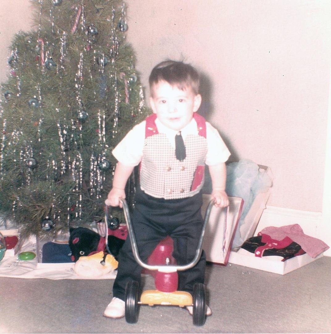 Christmas '67. New clothes and a new ride.