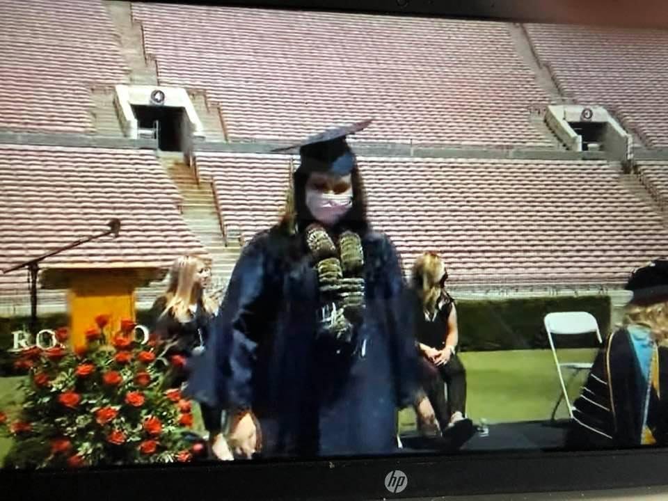Monica’s graduated, our grand daughter!!!