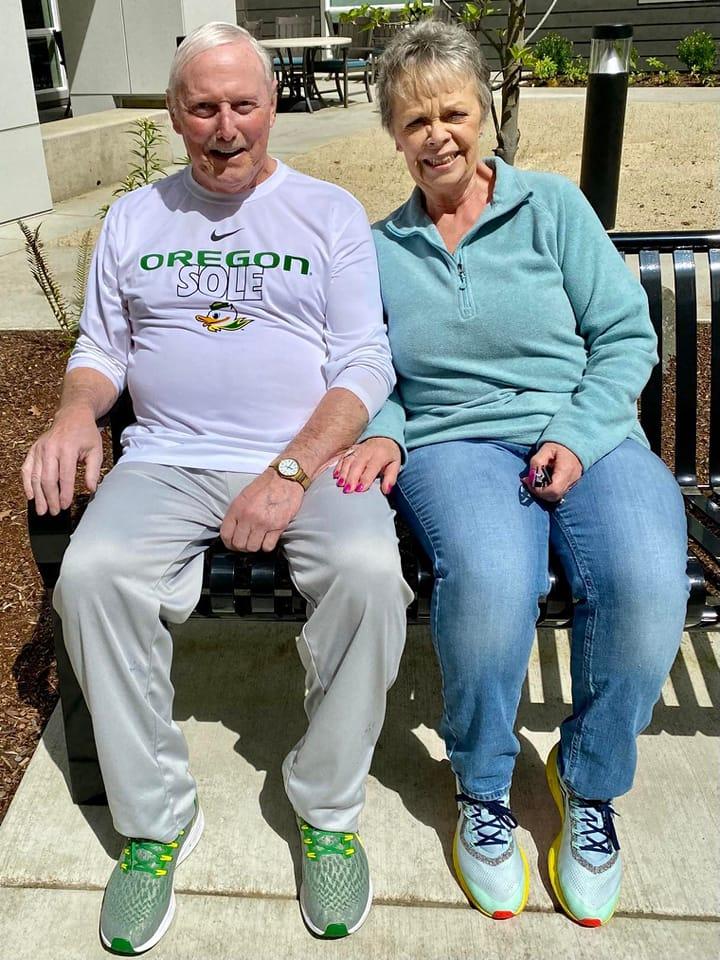 Today with Bob at Marquis. Thanks, Carol Woodward Brooks for the picture.