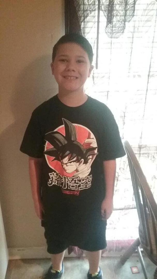 This handsome young man turns 9 today. I can't believe my baby is already 9. He's growing up way too fast.
