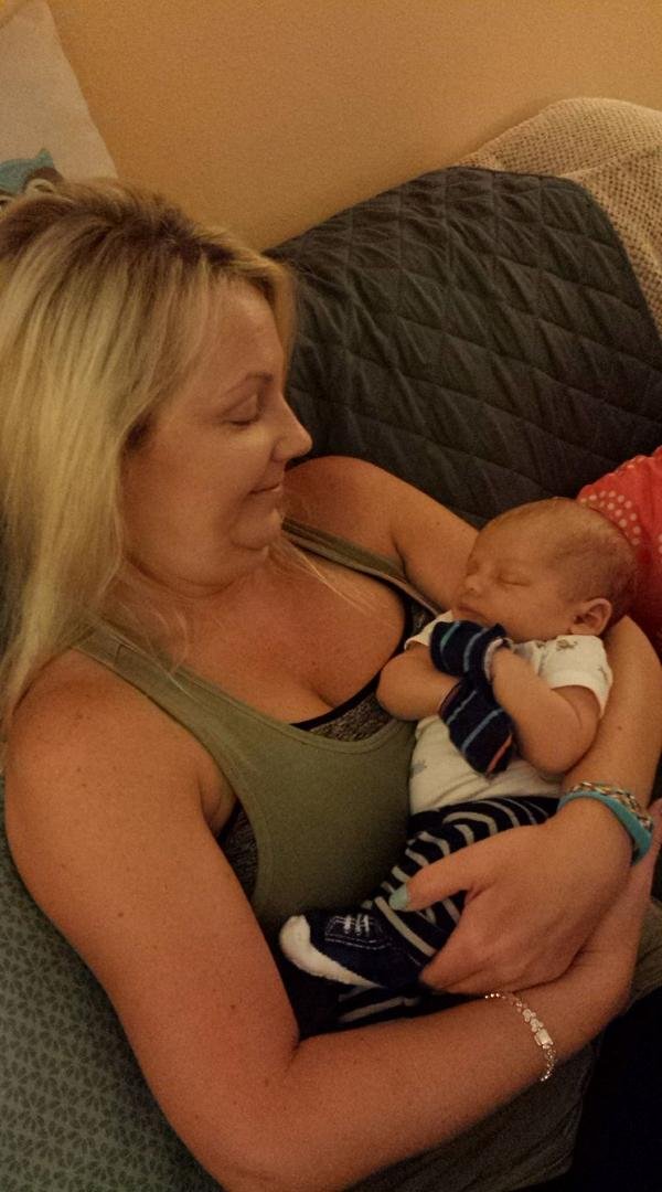 Aunt Suzie finally meets Aiden