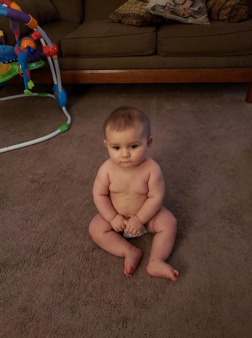 My little buddy. Man he is getting big.