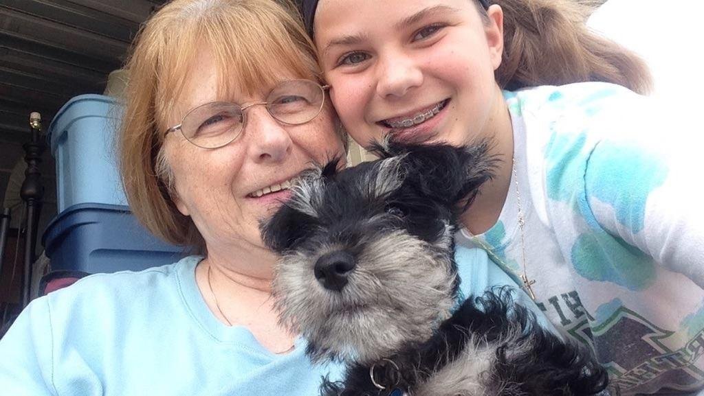 Spending the afternoon with my girls